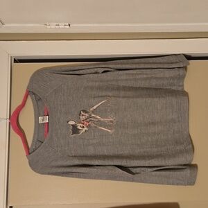 Disney × Lauren Conrad Collaboration Bambi Long Sleeve Tee Shirt Size M